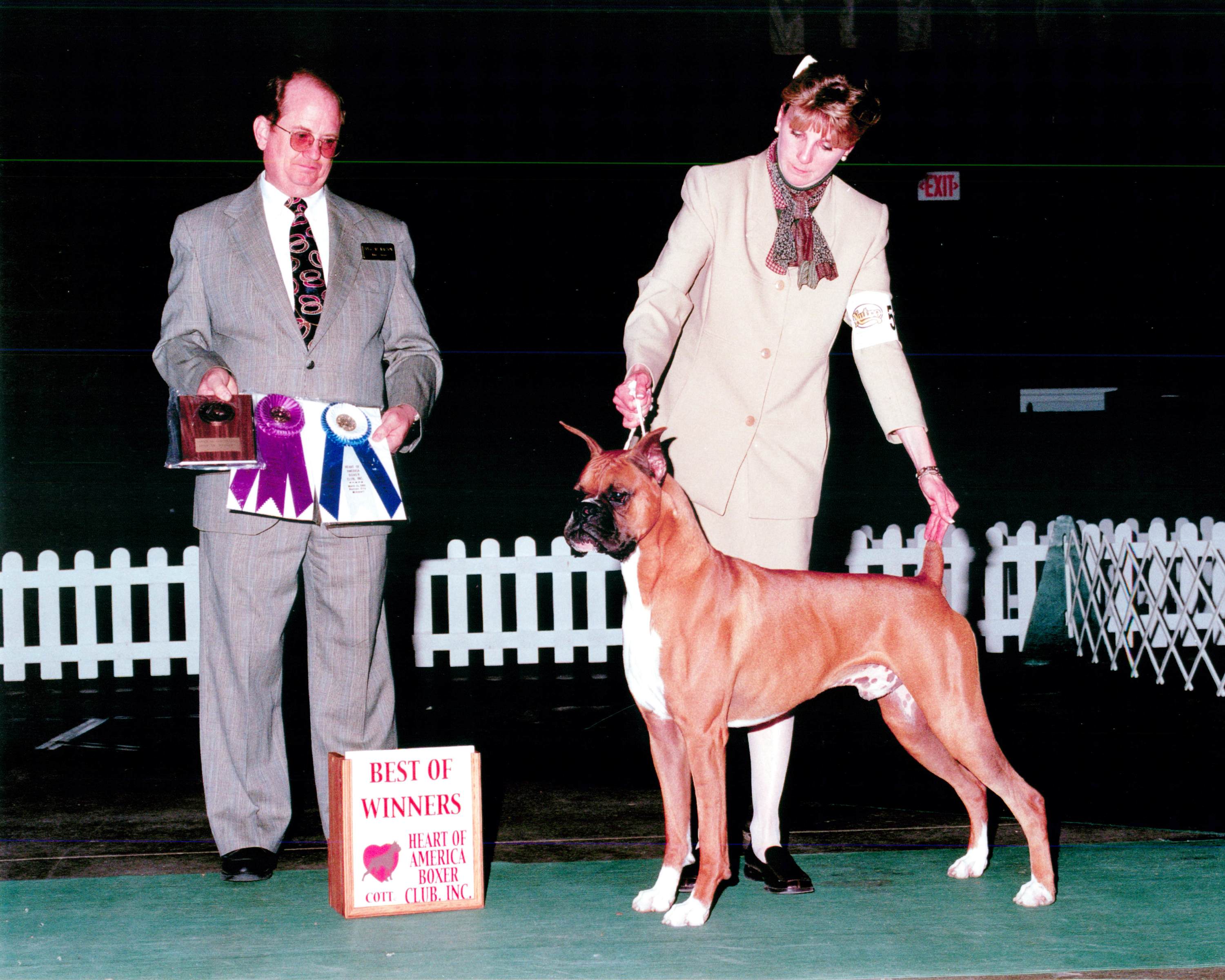 Best of Winners & Winners Dog @ 2002 Specialty Show #1