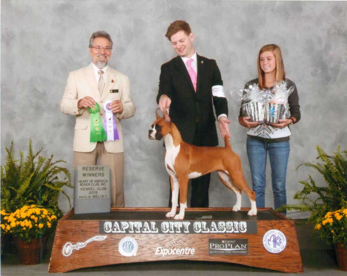 Reserve Bitch & Best Puppy @ 2014 Specialty Show #1